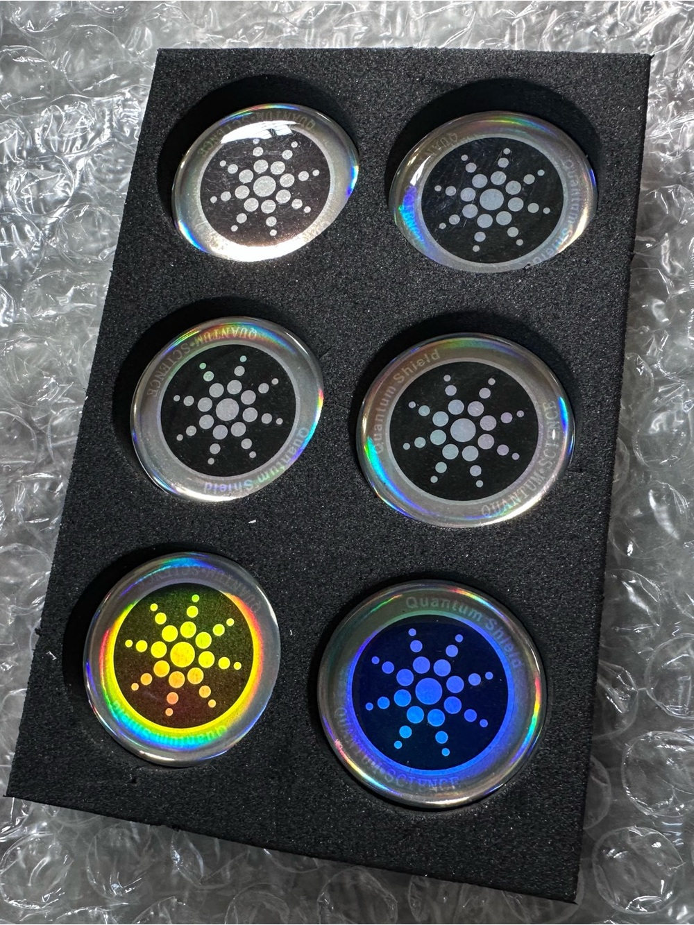 EMF blocker stickers -6 pieces